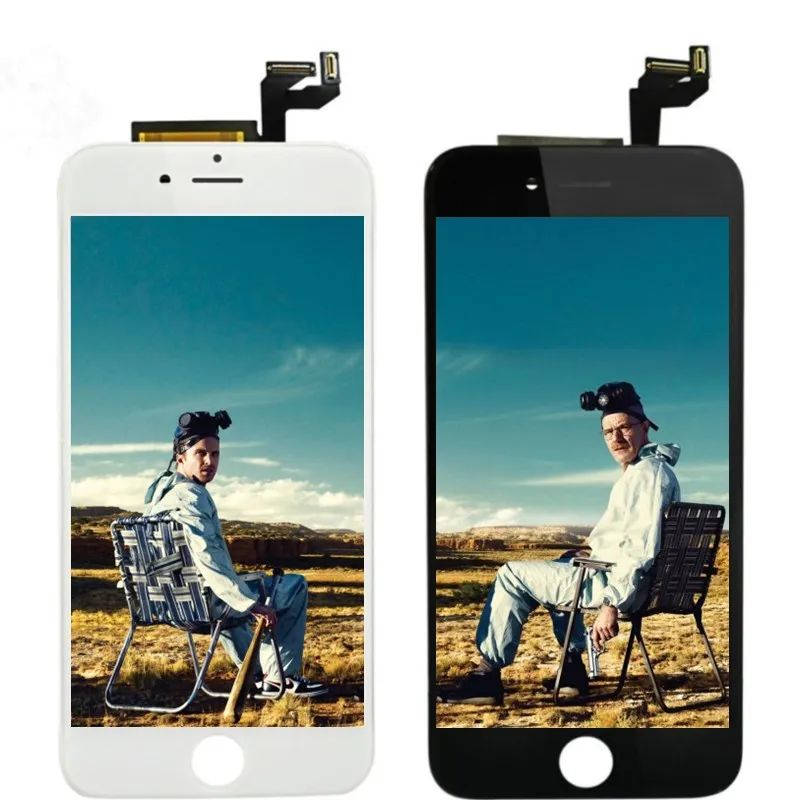 Для iphone 6 S замена ЖК Дисплей в Сборе с Сенсорным Экраном Дигитайзер Рамкой и