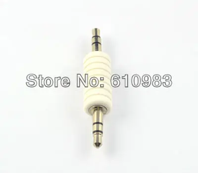 (13 шт./лот) 3 5 мм Аудио двойной Трековый адаптер штекер до Штекер прямой