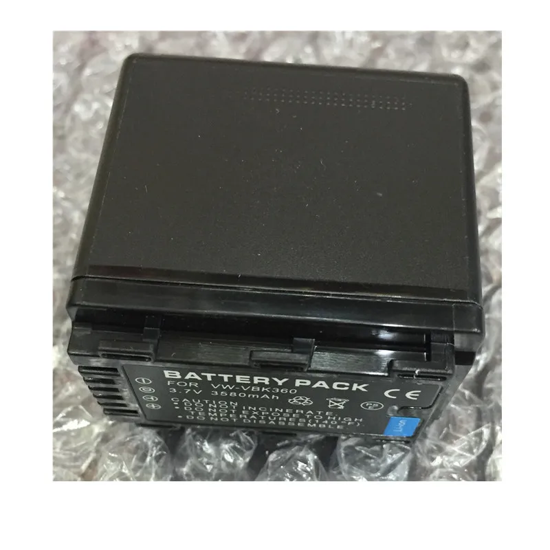 VW VBK360 VBK180 литиевые батареи для цифрового фотоаппарата Panasonic HC V10 V100 V100M V500 V500M V700 V700M