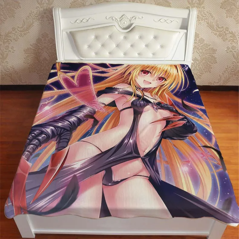 13 Аниме Манга To Love Ru Throw Одеяло 001 - Цвет: 13