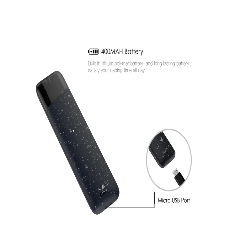 Электронная сигарета OVNS Aimo Mount Pod Vape Kit 400 мАч батарея 1 8 мл Емкость Ом Керамические