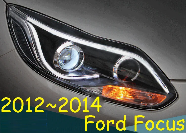

2pcs Car Styling Head Lamp for Focus Headlight 2012~2017 year DRL Daytime Running Light Bi-Xenon HID Accessories