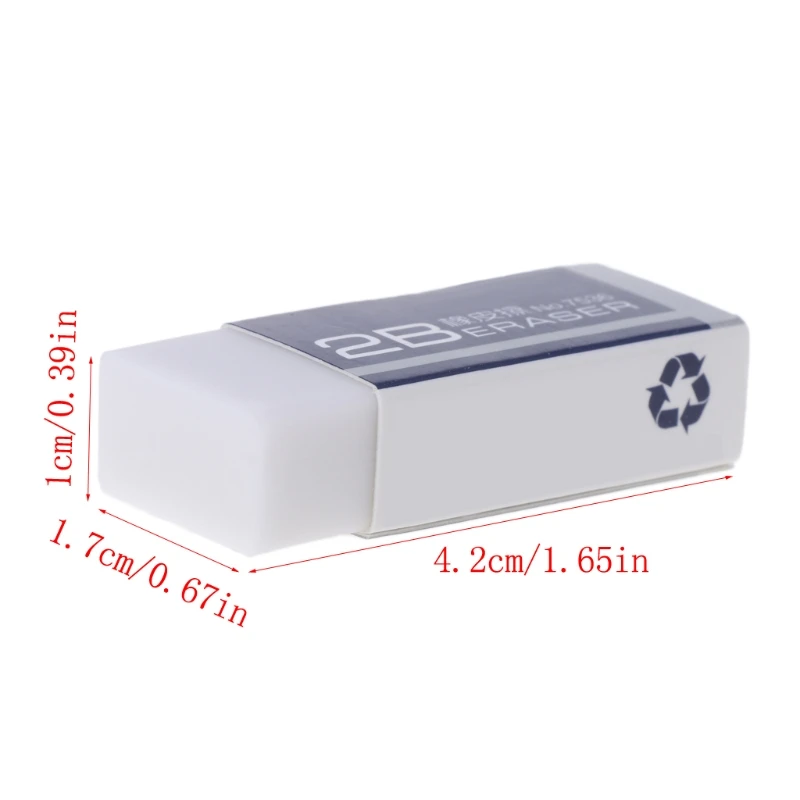 Soft Rubber 2B Pencil Eraser for Art Sketch Painting Office School Nursery Gift | Канцтовары для офиса и дома