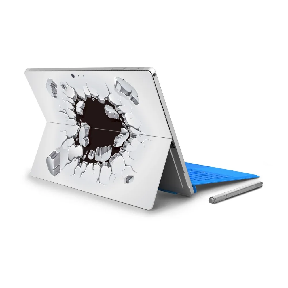 GOOYIYO для Micro Surface Pro 4 5 виниловая задняя большая наклейка планшет Наклейка 3D эффект