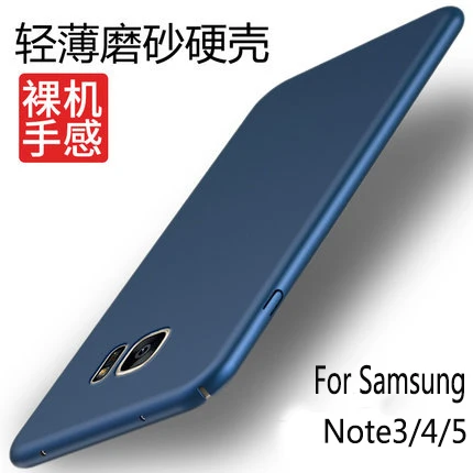 For Samsung Galaxy Note 5 4 3 Case Hard Frosted Plastic Slim Skin Protective back cover cases for samsung note Full |