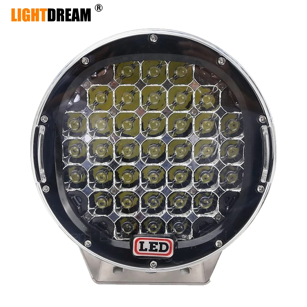 185W 9 inch Round 12V Led Driving Work Light For 4x4 Off road Truck Boat 4WD SUV ATV CAR 12V 24V External Lights led Work lights