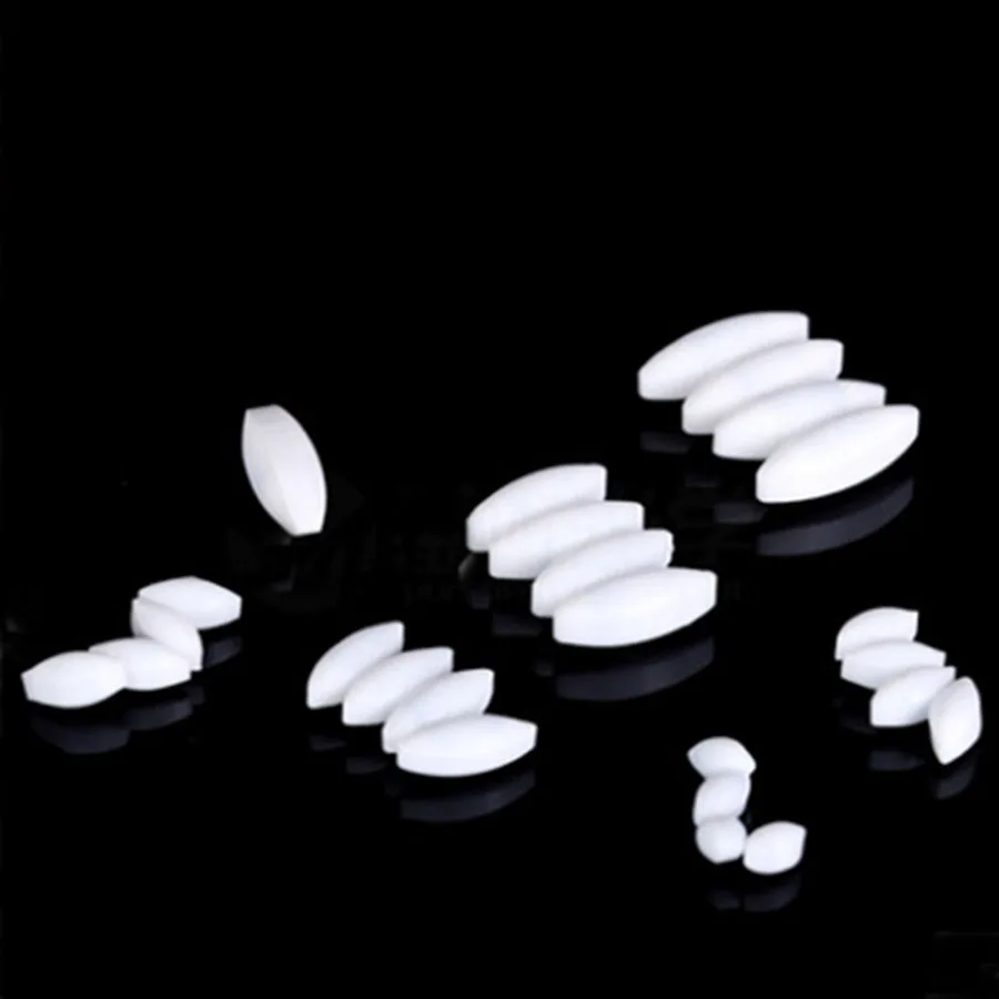 

10pcs A6 x 10mm PTFE Magnetic Stirrer Mixer Stir Bars Olive Shape Stirring Bars PTFE Stir Rod bars