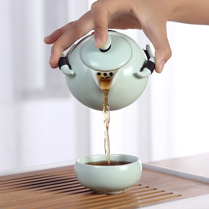 Керамическая глазурь Цзиндэчжэнь 6 шт. чашка для чая кунг-фу пуэр трубчатые