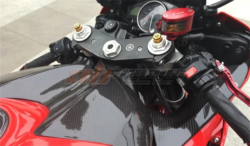 Пяточная пластина для Yamaha YZF R6 2008 09, 10, 11, 12, 13, 14, 15, полностью из углеродного волокна, твил