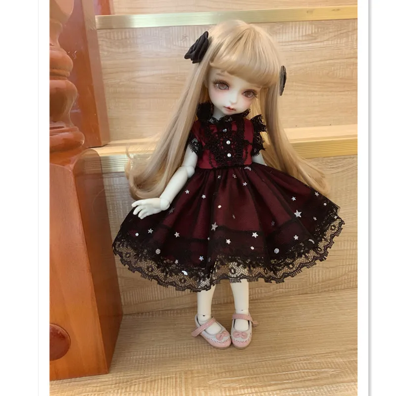 

Модные кукольные Платья для шарнирных кукол Blyth 1/4 MSD 1/6, аксессуары для кукол, красивая одежда для кукол, наряд для кукол