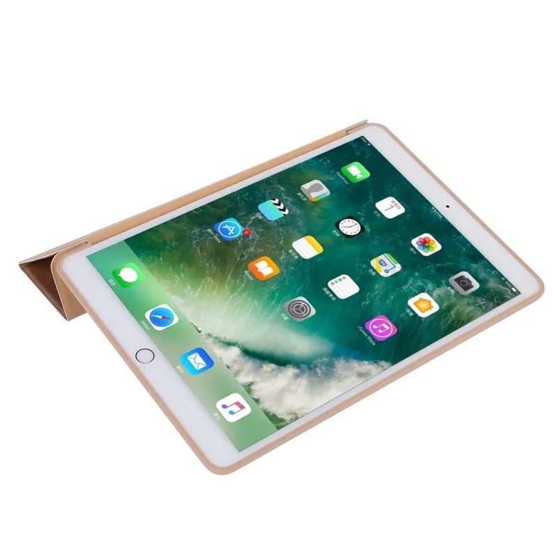 Dulcii Капа Fundas для I Pad Pro 10.5 2017 Smart кожа Планшеты крышка с Tri-Fold Стенд pad pro 2017-10.5 дюймов