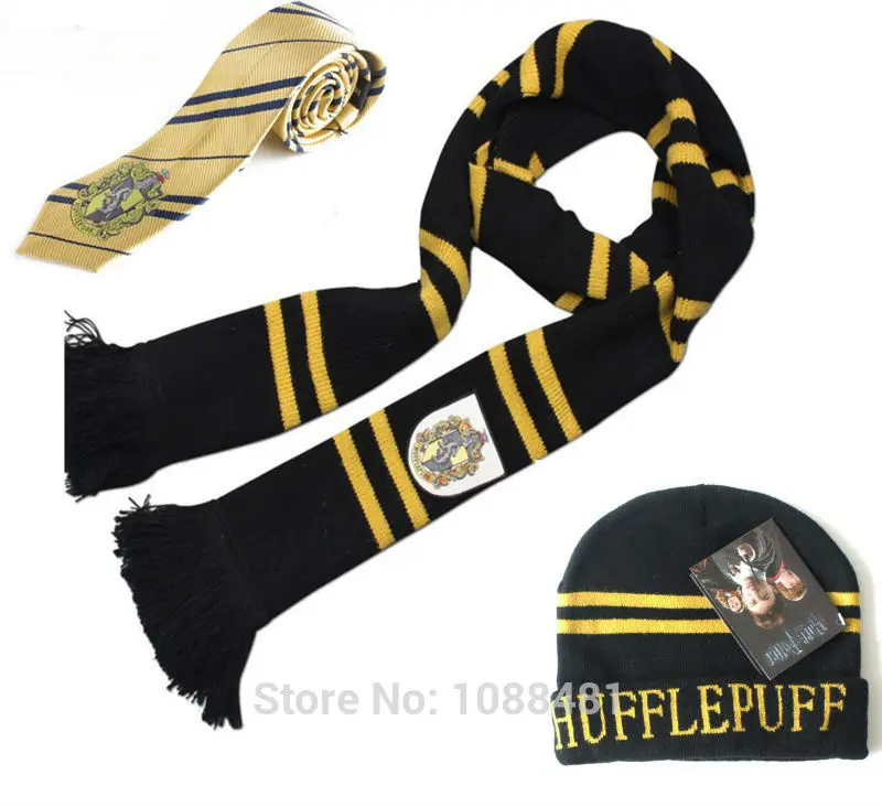 Поттер шарф Гриффиндор/Слизерин/Hufflepuff/Ravenclaw шарф+ шапка/галстук/сенсорная перчатка шарф мягкий теплый рождественский подарок