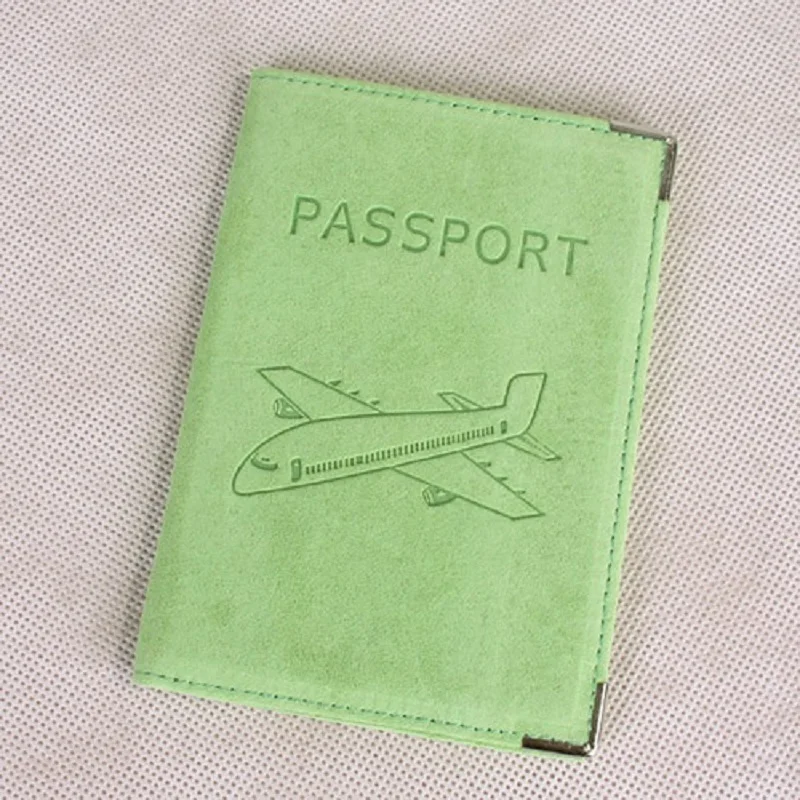Hot Genuine leather sell pigskin suede High quality passport cover Card bag Tourism go abroad travel Passport Holder gifts