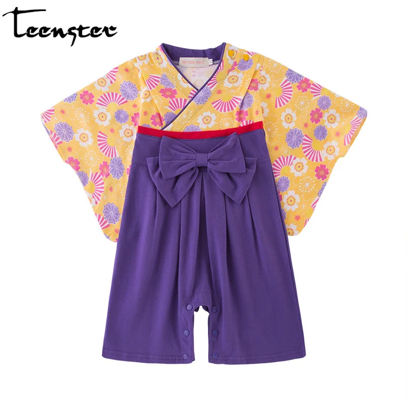 Комбинезон для маленьких девочек летние комбинезоны с длинными рукавами цвет