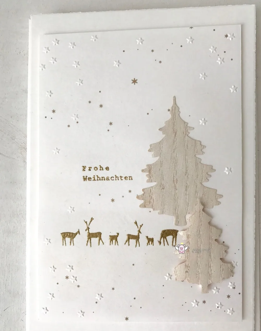 

Mmao Crafts Metal Steel Cutting Dies 2Pcs Christmas tree decoration Stencil For DIY Scrapbooking Paper/photo Cards Embossing Die