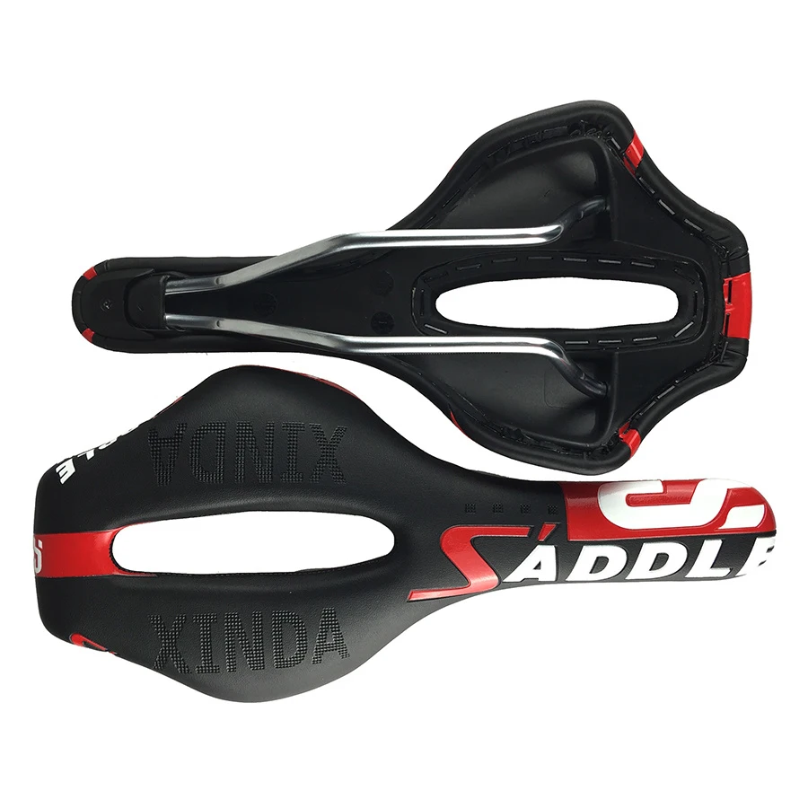Дышащие вело сиденья из ПУ кожи черные красные|bicycle saddle|bike bicycle saddlecycling saddle |