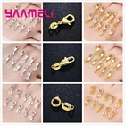 Застежка-карабин для ювелирных изделий сделай сам