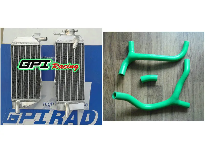 Алюминиевый радиатор + шланг для SUZUKI RMZ450 RMZ 450 2007 07 RH &amp LH GPI high-per | Автомобили и