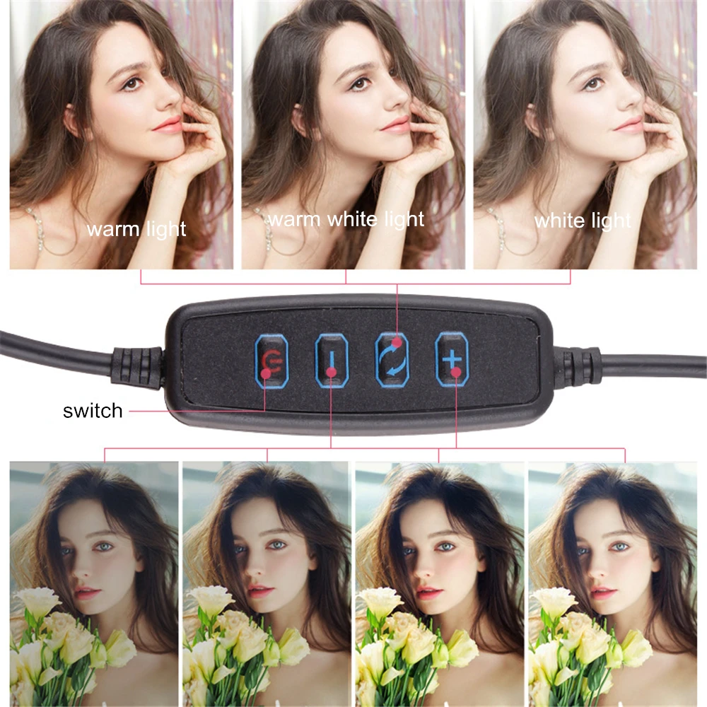 Светильник для фотосъемки лампа красоты штатив под открытым небом светодиодный