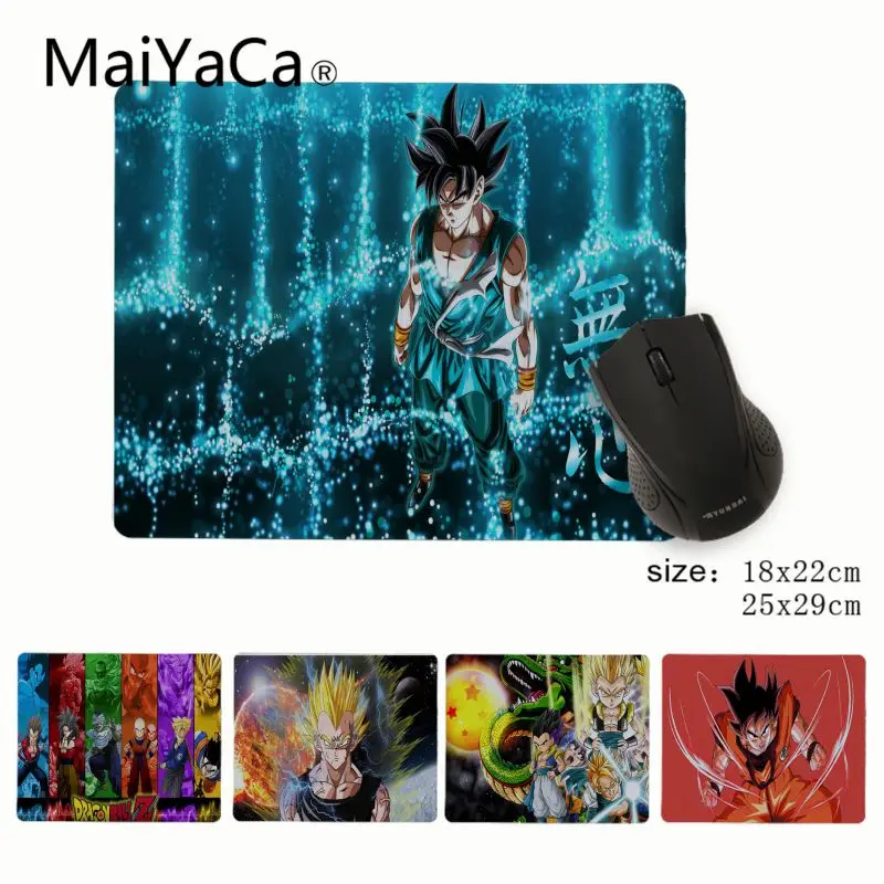 MaiYaCa крутой Dragon Ball Z заказной Ноутбук игровой маленький резиновый коврик для мыши ПК Компьютерная мышь коврик для ПК ноутбук