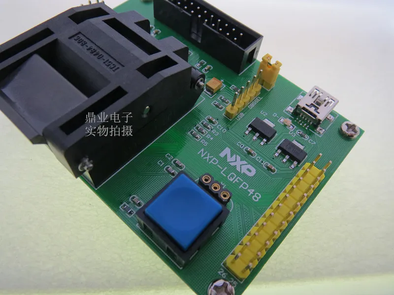 Оригинальное тестовое сиденье NXP IC LPC2101 LPC2102 LPC2103 Программирование сжигания LQFP48