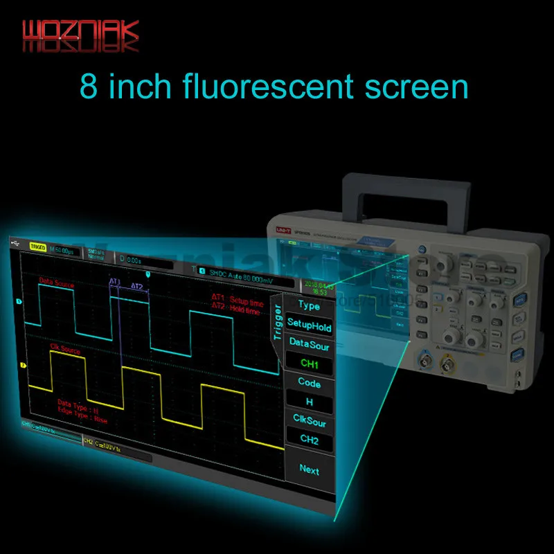 WZONIAK UNI T UPO8102S ультра люминесцентный осциллограф для ремонта мобильного телефона