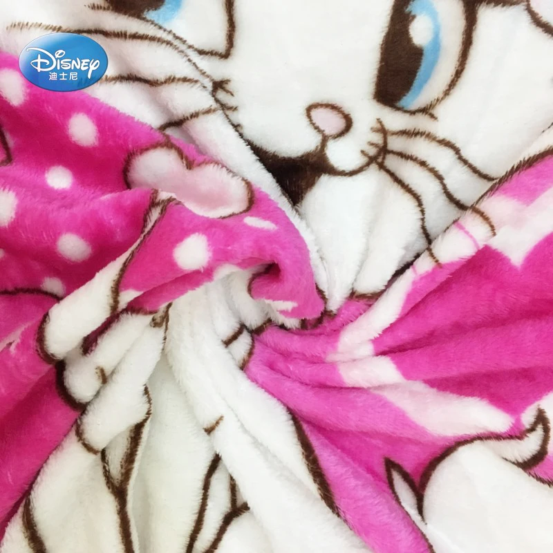 Disney Marie Cat коралловый флис пушистые одеяла на кровать/диван кондиционер спальный чехол постельные принадлежности Простыня для детей девочек