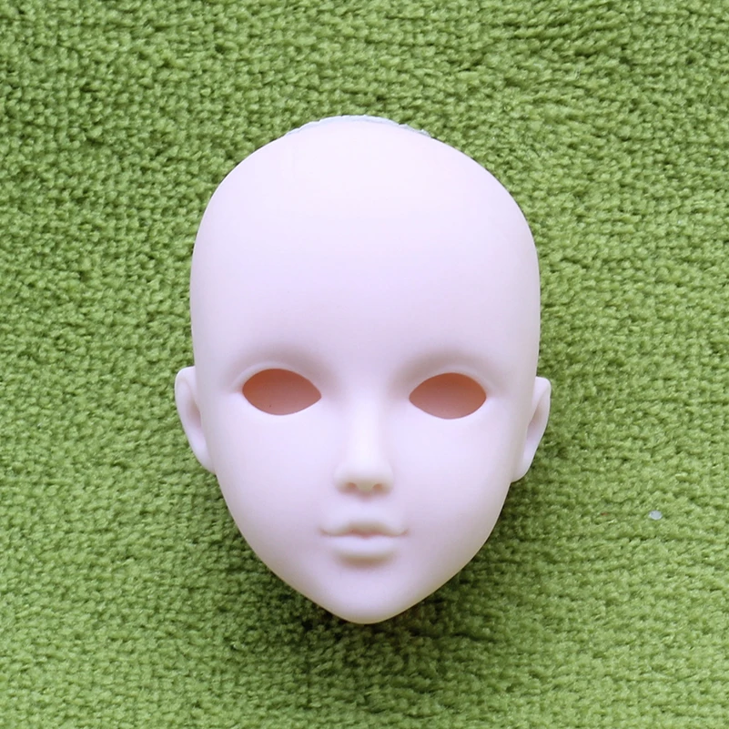 Мягкие пластиковые кукольные головки 100 шт./лот для кукол 1/6 игрушки макияжа