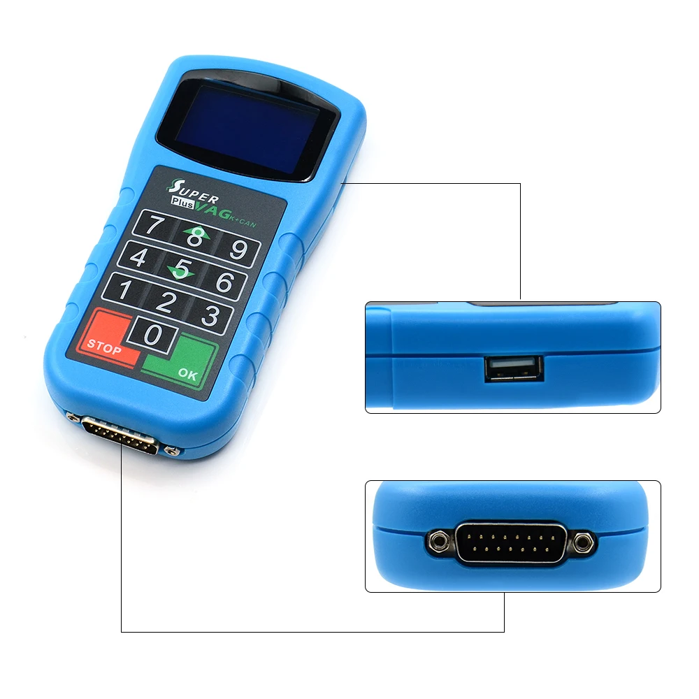Горячая Супер VAG K + CAN Plus 2 0 Поддержка комплексной модели VW udi и Skoda Lines Can BUS UDS