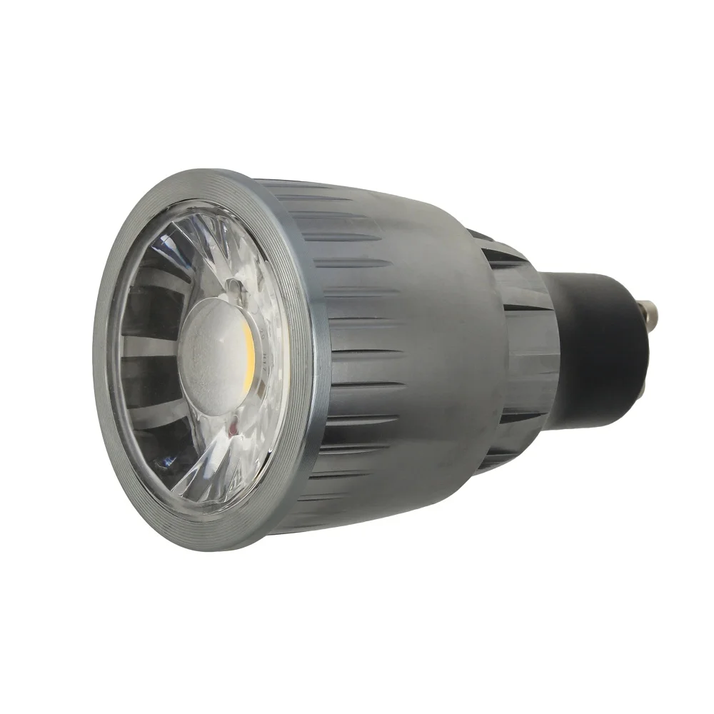 5 шт./лот COB GU10 Светодиодная лампа для потолочного светильника Вт 7 9 AC85-265V