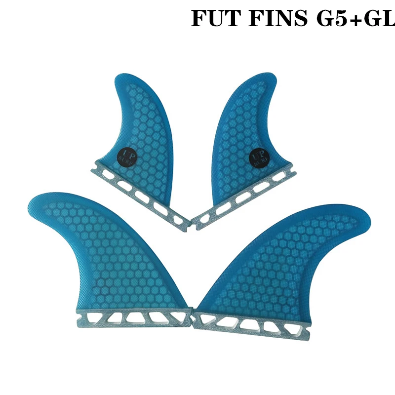 Blue G5withGL Future Quad Fin синий цвет Surf Fin G5+ GL/G3+ GL доска для серфинга Future Honeycomb плавники для серфинга 4 шт. в комплекте - Цвет: Blue G5withGL