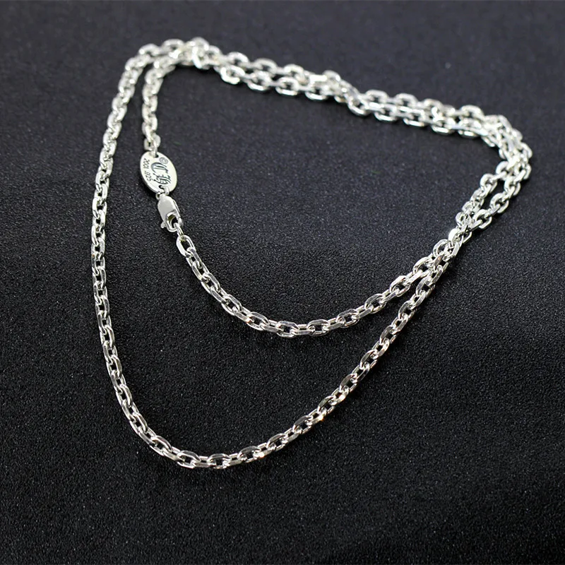 

Character Silver Items Thai Silver Wholesale S925 Pure Silver Ornaments Atmosphere O In Both Men And Women Necklace