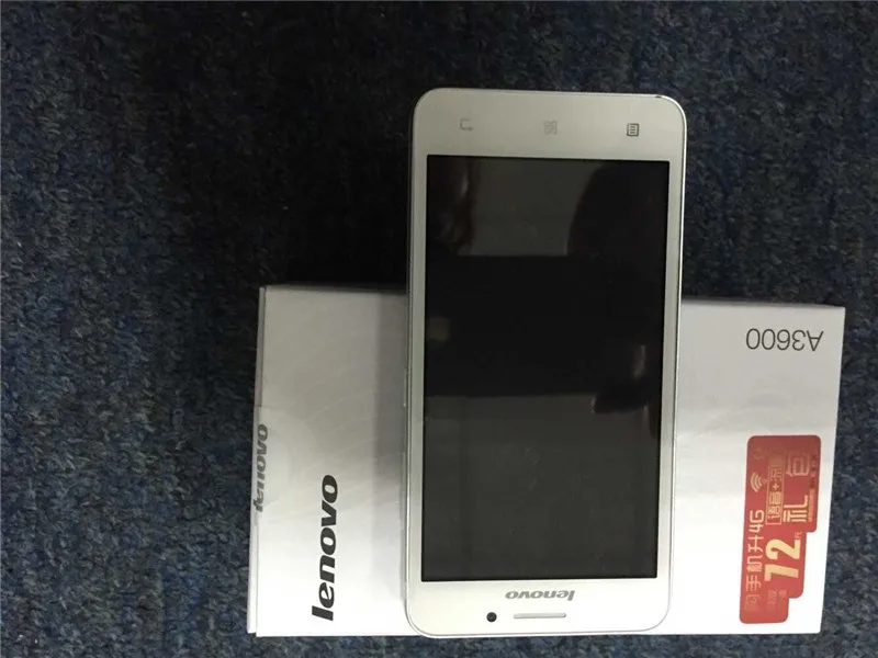 Мобильный телефон lenovo A3600D A3600 MT6582 четырехъядерный Android 4,4 4G rom 4," Dual SIM 4G LTE многоязычный