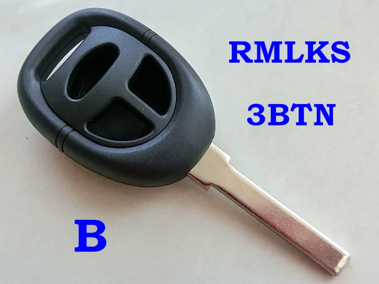 RMLKS для SAAB 9 5 дистанционный брелок ключей оболочка чехол комплект лезвие