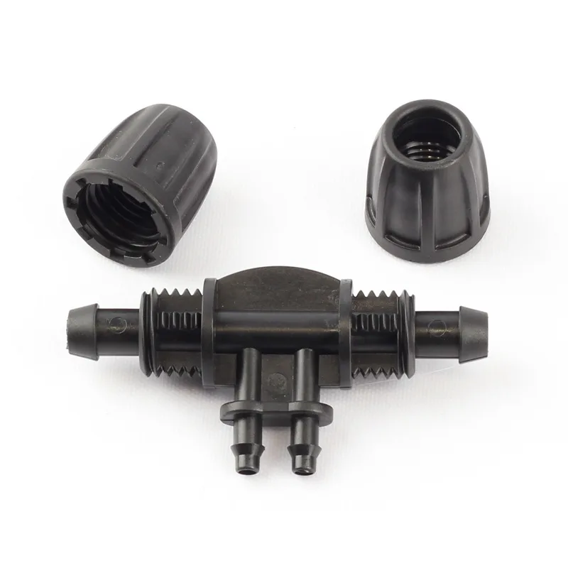 Фото Садовый шланг с зазубринами 6 шт. 8/11 мм 4/7 мм water splitter micro irrigation connectorgarden hose splitter Садовый шланг с зазубринами 6 шт. 8/11 мм 4/7 мм water splitter micro irrigation connectorgarden hose splitter