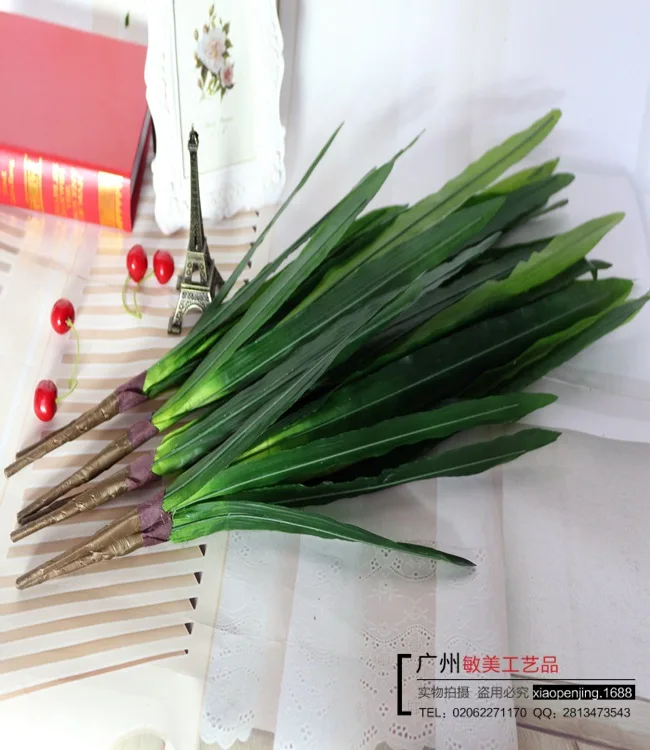 Искусственные цветы в форме листьев орхидеи DIY исходный материал искусство | Дом