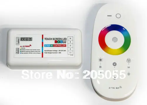 2 4 ГГц беспроводной RF RGBW led сенсорный экран пульта дистанционного управления DC12-24V