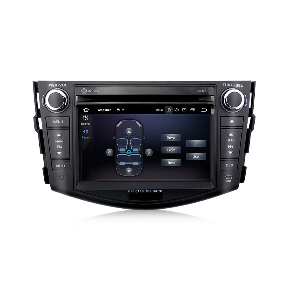 EKIY 7 ''IPS 2Din TDA7851 Android 9 0 Автомобильный DVD радио плеер Мультимедиа GPS навигация для