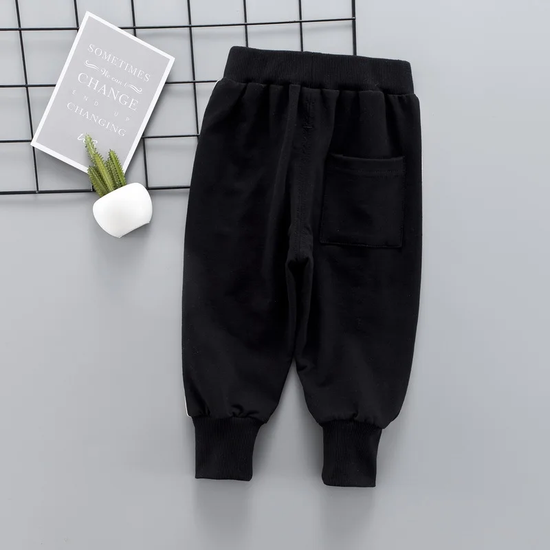 Новинка весны 2020 2 цвета повседневные брюки для маленьких девочек/мальчиков|children