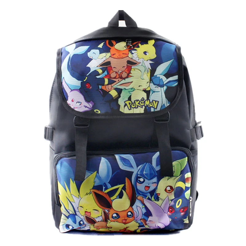 Горячая Pokemon Go Рюкзак Мультфильм Аниме Пикачу школьный ранец игра Карманный