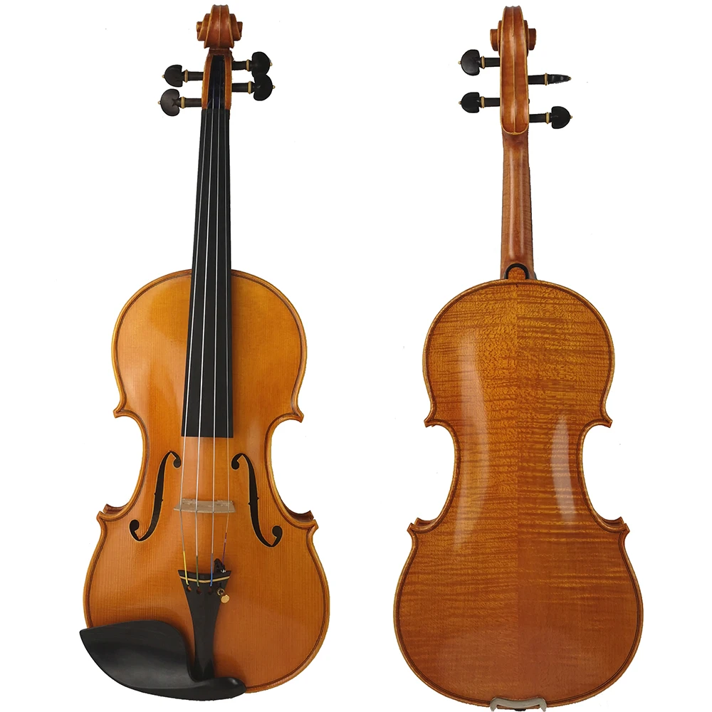 Копия guisppe Guarneri del Gesu II 1743 скрипка FPVN04 масляный лак 100% ручной работы чехол из