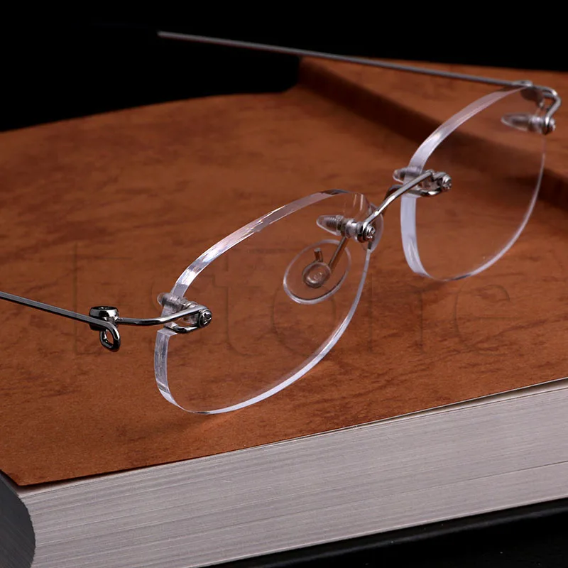 Женские и мужские очки для чтения без оправы + 1 2 3 4|eyeglasses readers|reading glasses eyeglassrimless