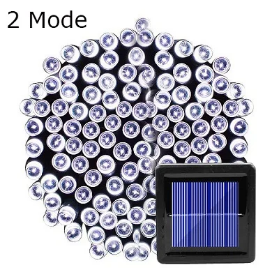 White Уличный светильник на День святого Валентина, 32 М-52 м, водонепроницаемый, 200 светодиодов, новинка, романтический светильник, сказочный светильник на цепочке, Солнечная Цветочная лампа - Испускаемый цвет: White