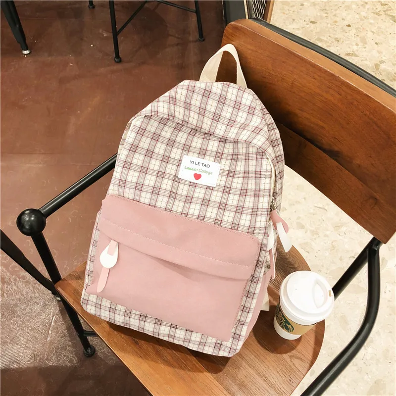 Женский рюкзак унисекс вместительный холщовый для подростков 2019 | Багаж и сумки