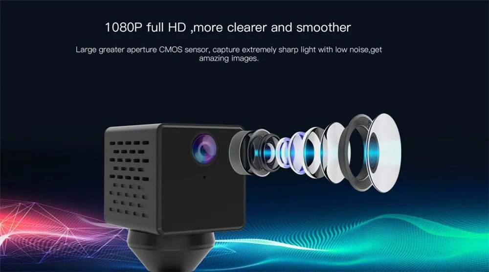 Vstarcam C90S 2MP 1080P 150 градусов широкоугольная беспроводная WIFI IP-камера с режимом AP |