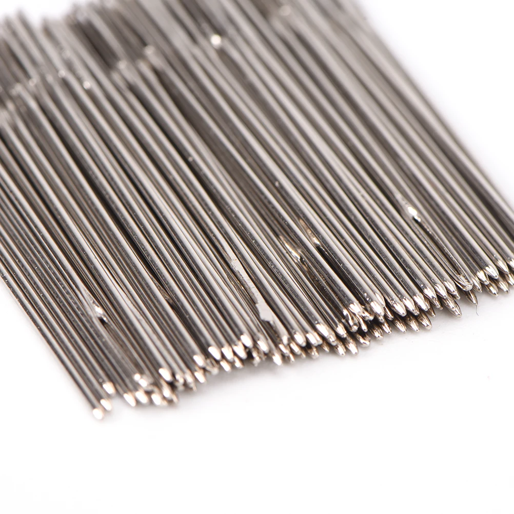 100 шт золотой хвост иглы ткань для вышивания крестом металлические швейные