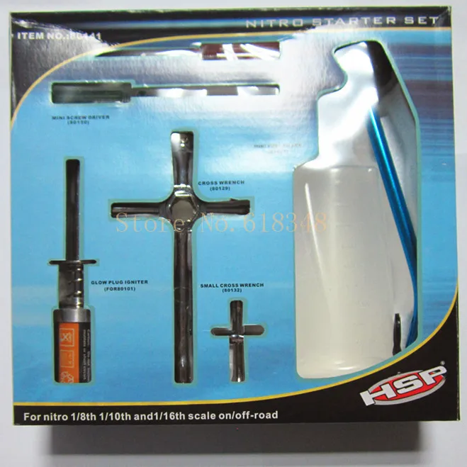 Стартер 80142 Nitro комплект перезаряжаемый светящийся разъем с зарядным устройством