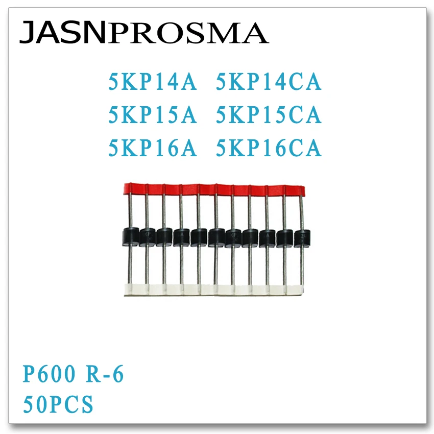 JASNPROSMA 50 шт. 5KP14 5KP14A 5KP14CA 5KP15 5KP15A 5KP15CA 5KP16 5KP16A 5KP16CA P600|Запасные части| |