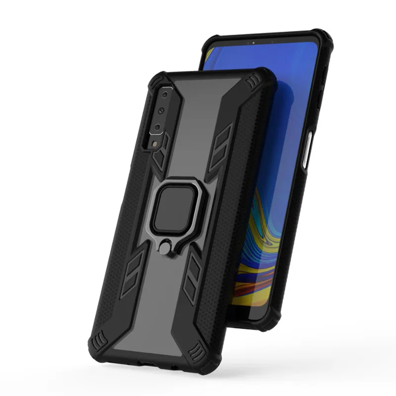 Для Samsung Galaxy A7 чехол для пальца кольцо стойка для брони для Samsung Galaxy A7 7 A750 750 6,0 дюймовая крышка телефона Coque