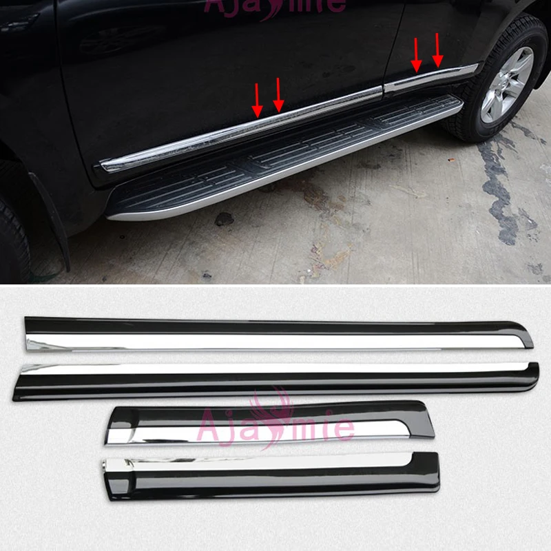 Для Toyota Land Cruiser FJ150 Prado 150 LC150 2010 2018 корпус боковой BumperWhite черный зеленый формовочная